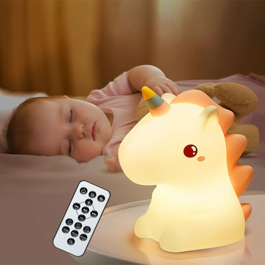 Veilleuse bébé | Licorne Multicolore